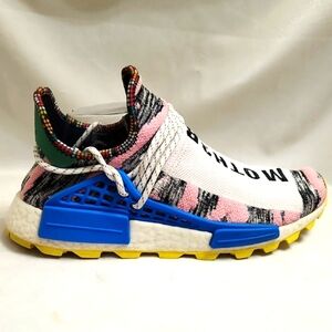 Adidas × Pharrell Williams Human Race NMD Colorful Knit Sneakers (M Size 10)